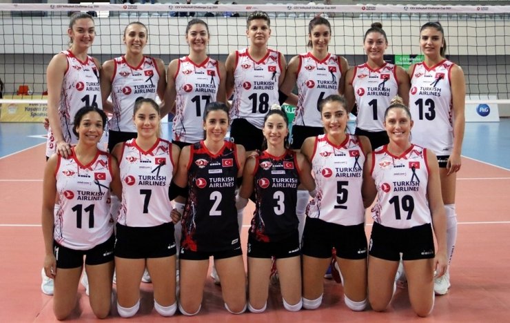 2021 CEV Challenge Kupası: Türk Hava Yolları: 3 - OK Kastela: 0