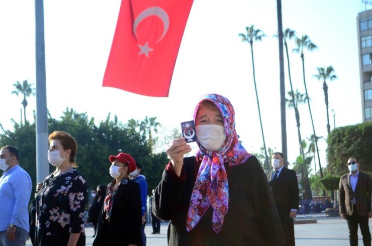 Atatürk, Mersin’de törenlerle anıldı