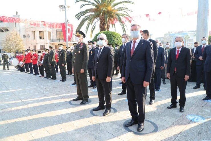 Atatürk Hatay’da törenle anıldı