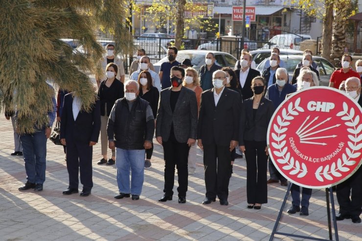 Döşemealtı’nda 10 Kasım Atatürk’ü anma töreni