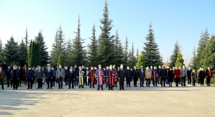 ERÜ’de 10 Kasım Atatürk’ü Anma Töreni Gerçekleştirildi