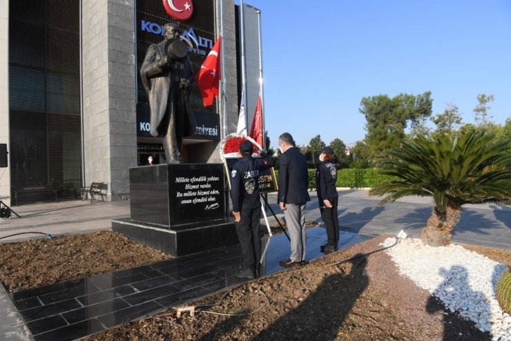 Konyaaltı’nda 10 Kasım Atatürk’ü Anma Töreni
