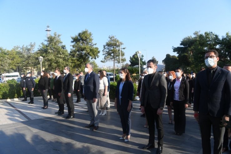 Konyaaltı’nda 10 Kasım Atatürk’ü Anma Töreni