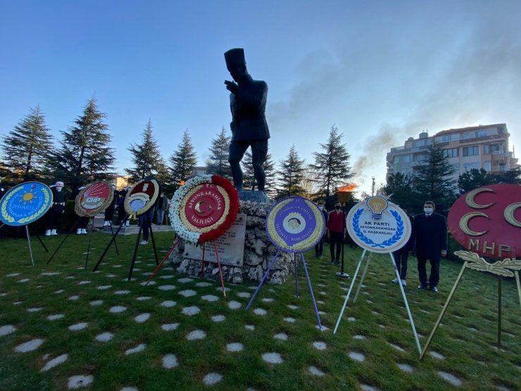 Afyonkarahisar’da Mustafa Kemal Atatürk anıldı