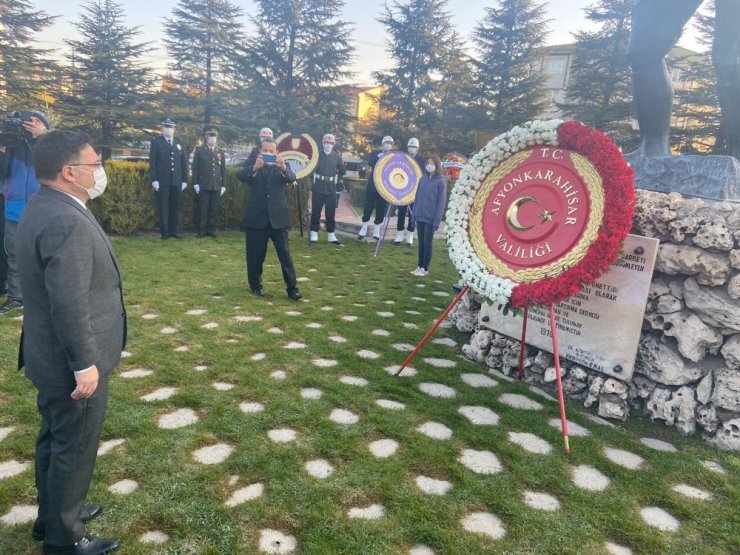 Afyonkarahisar’da Mustafa Kemal Atatürk anıldı