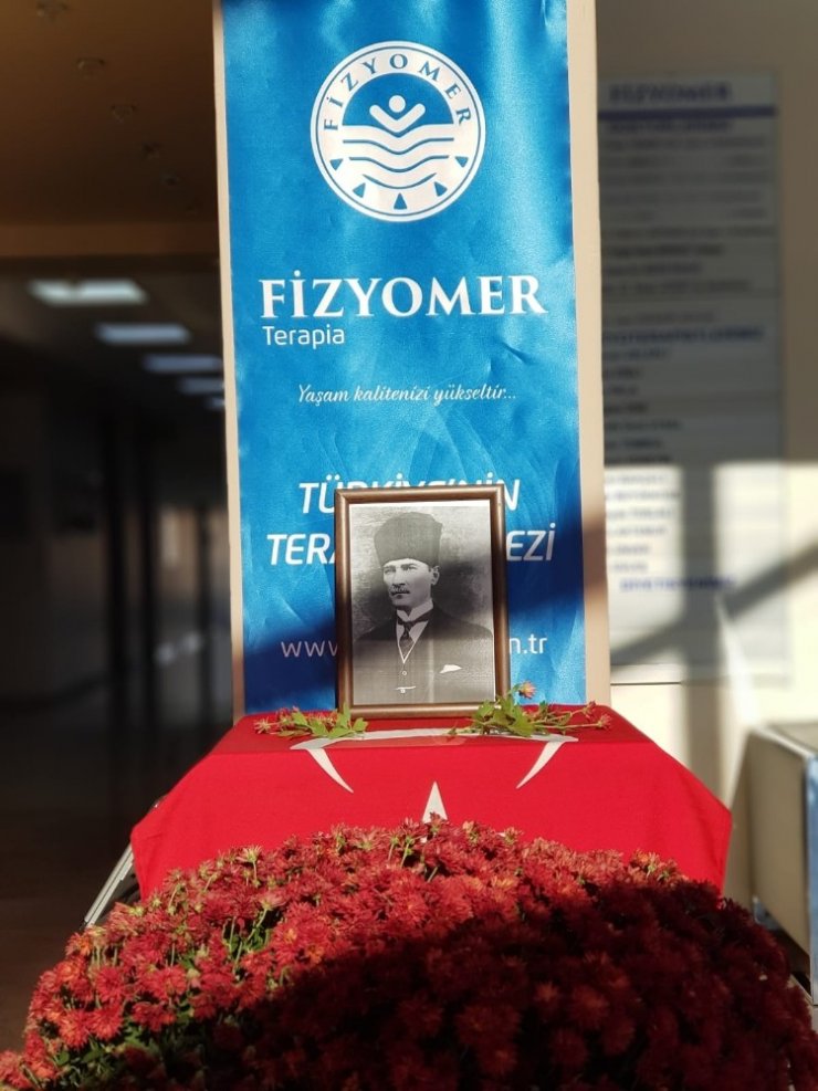 Fizyomer’de Atatürk’ü anma töreni