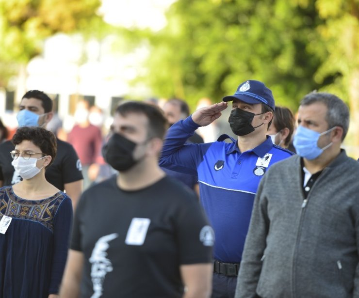 Muratpaşa’da 10 Kasım Atatürk’ü Anma Töreni