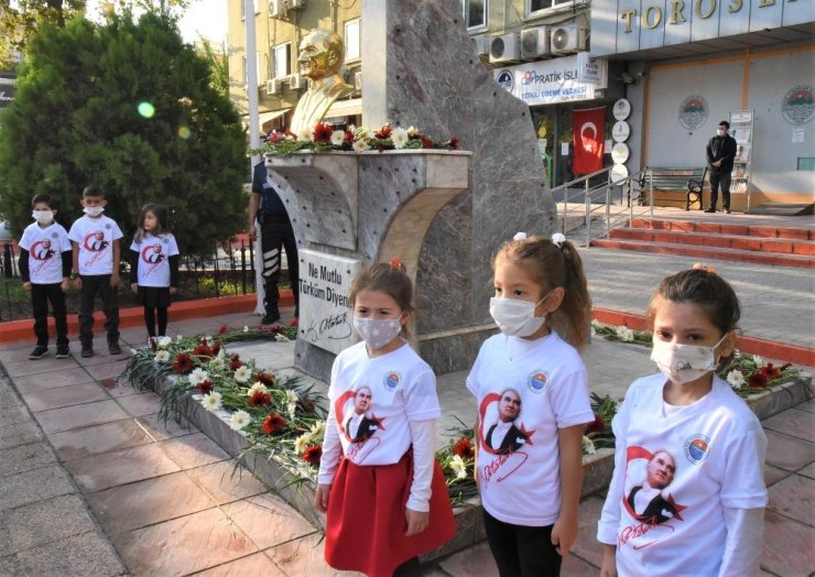 Toroslar Belediye personeli Ata’yı andı