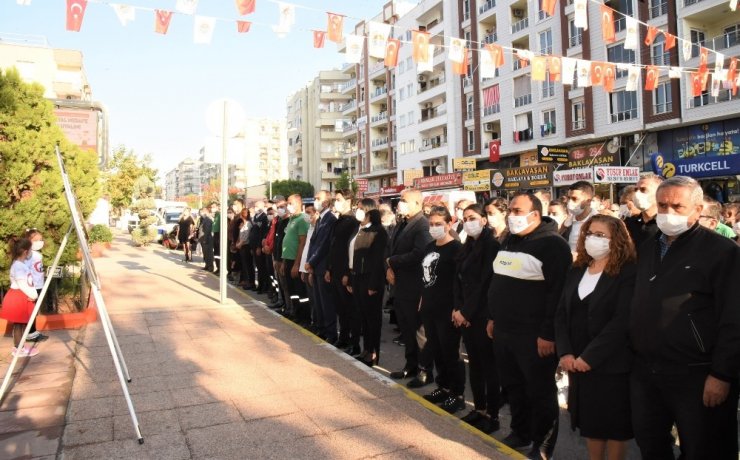Toroslar Belediye personeli Ata’yı andı