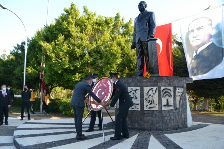 Atatürk, Bozyazı’da törenle anıldı