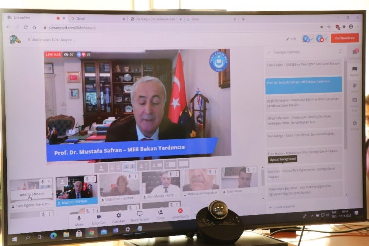 3. Uluslararası Türk Dünyası Eğitim Bilimleri ve Sosyal Bilimler Kongresi başladı