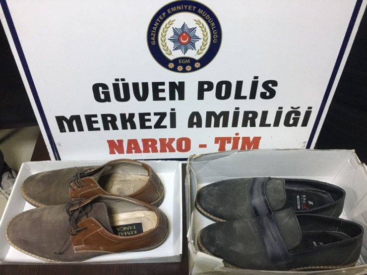Ayakkabı hırsızı yakalandı
