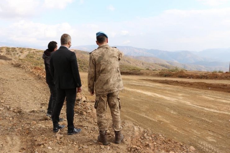 Kaymakam Yelek’ten Jandarma Tabur Komutanlığına ziyaret