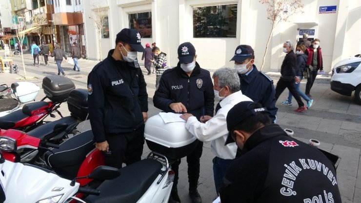 Çanakkale’de sigara ve maske denetimleri