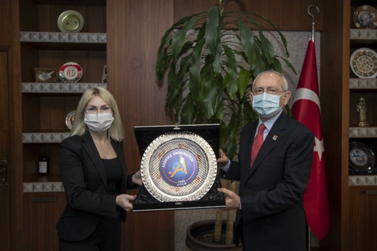 CHP Genel Başkanı Kemal Kılıçdaroğlu Akdeniz Üniversitesi’ne Teşekkür Etti