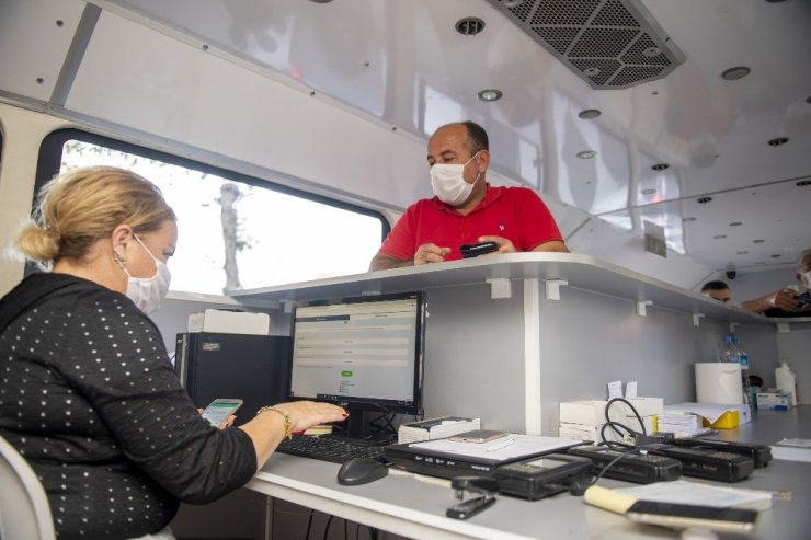 Kentkart Mobil Hizmet Aracı hizmet vermeye başladı