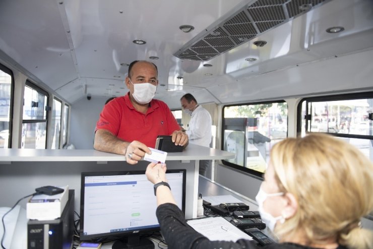 Kentkart Mobil Hizmet Aracı hizmet vermeye başladı