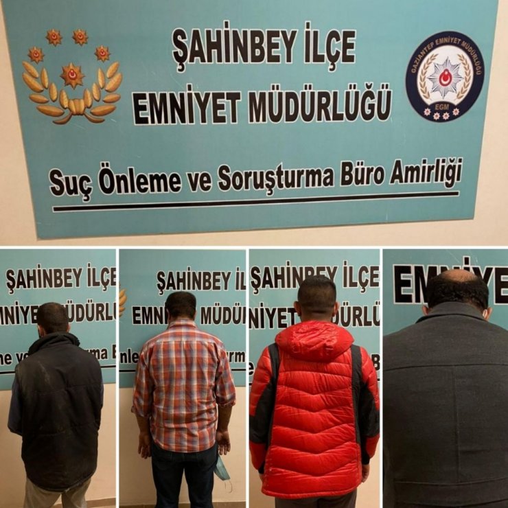 Şahinbey’de 9 hırsızlık olayının zanlısı yakalandı