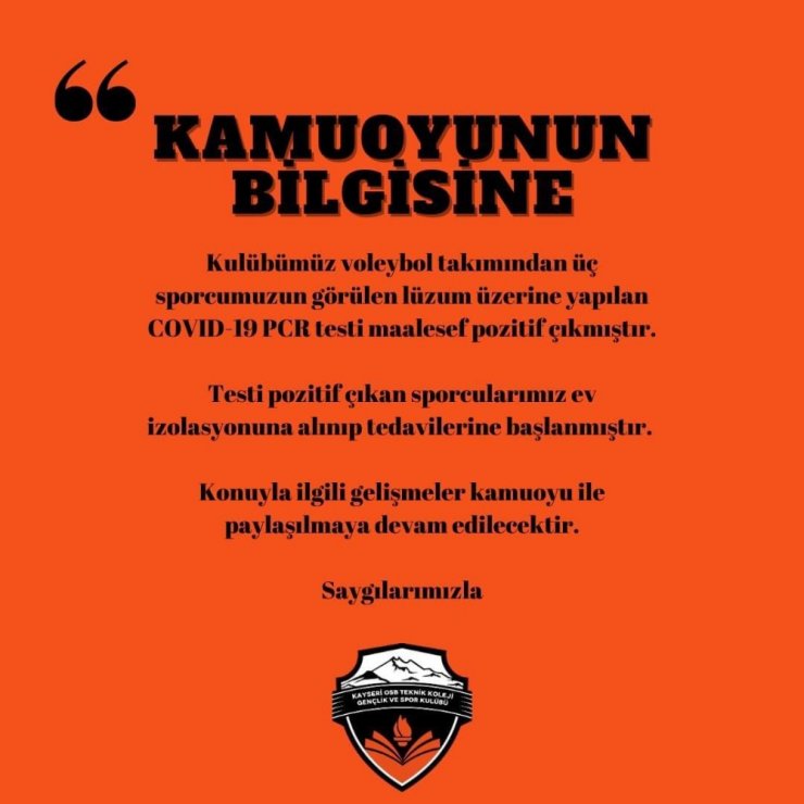 Turkuaz Seramik OSB Teknik Koleji’nde korona şoku