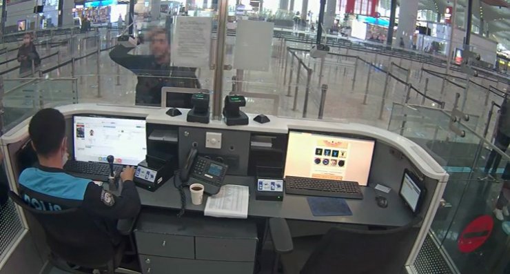 İstanbul Havalimanı’nda PKK’lı terörist böyle yakalandı