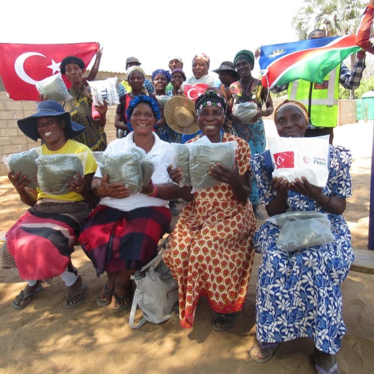 TİKA’dan Namibyalı çiftçilere sıtma ile mücadelede destek