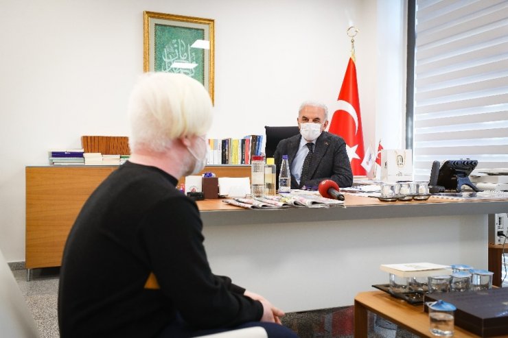 Görme engelli gencin hayali Ümraniye’de gerçekleşti