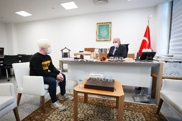 Görme engelli gencin hayali Ümraniye’de gerçekleşti