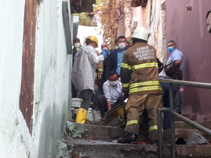 Yaşlı adam, sobadan çıkan yangında feci şekilde can verdi