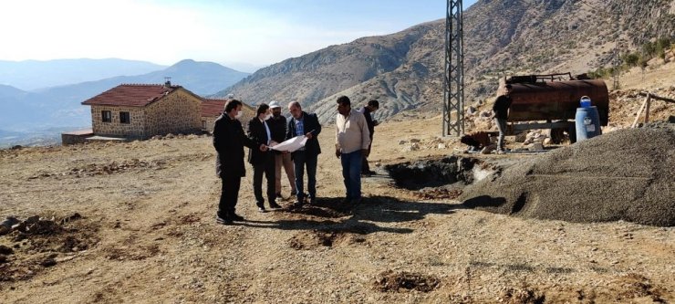 Tut taş evlerde çalışma başladı