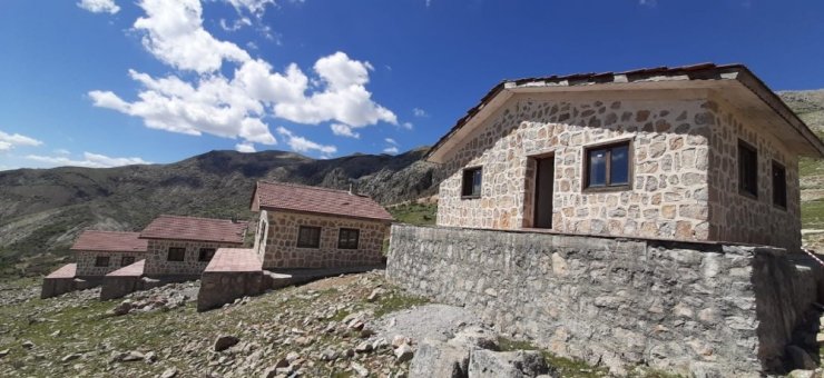 Tut taş evlerde çalışma başladı