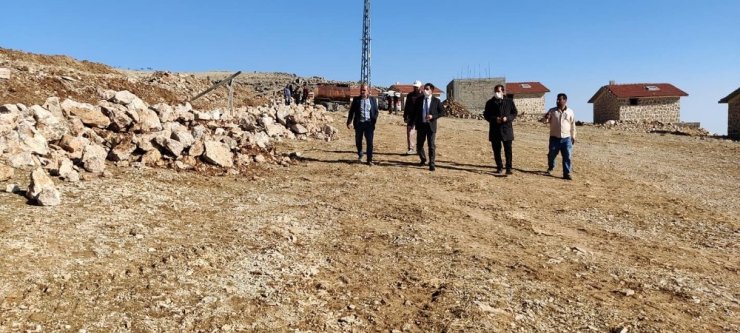 Tut taş evlerde çalışma başladı