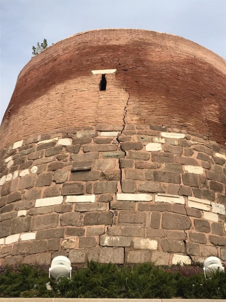 Ankara Kalesi’ndeki tehlike