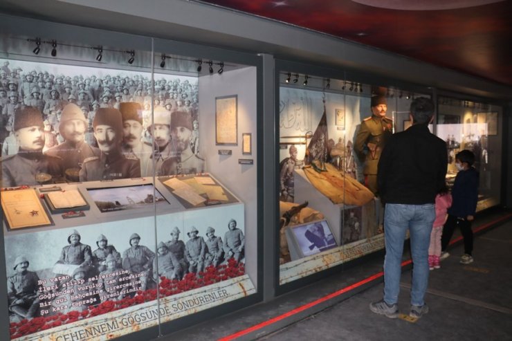 Çanakkale Savaşları Mobil Müzesi’ne ilgi