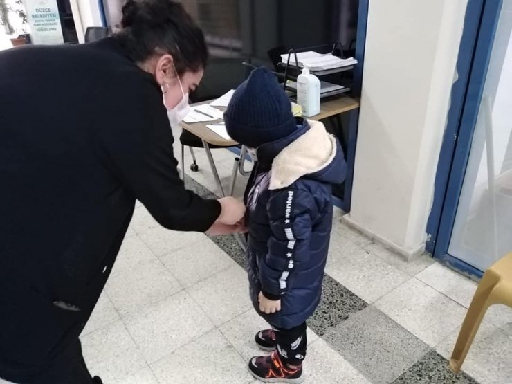 Düzce’de çocuklar bu kış üşümeyecek