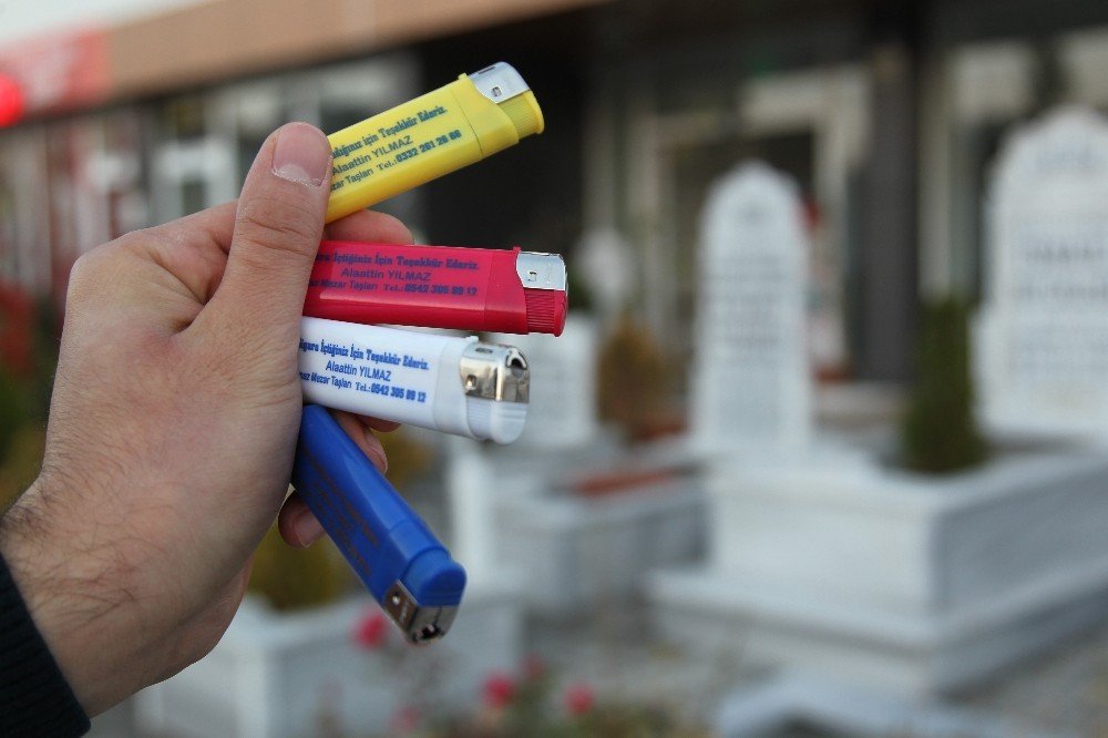 Pandemide işleri açılan Konyalı mezar taşı ustasından korona virüs mesajı! Sigara içtiğiniz için teşekkür ederiz