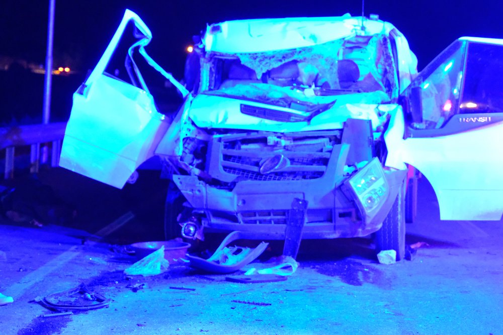 Mut'ta feci kaza! 2 ölü 2 yaralı