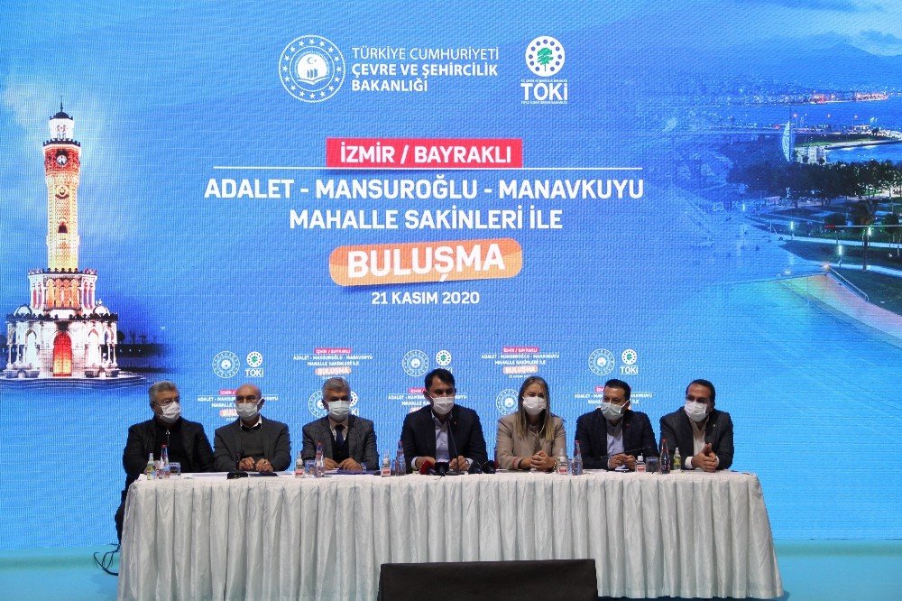 Bakan Kurum'dan İzmir açıklaması: İnşaatlar bu ay başlıyor! 1 yılda tamamlanacak