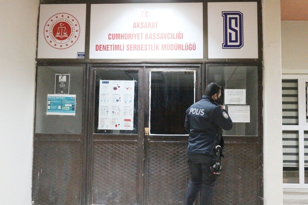 Denetimli Serbestlik Müdürlüğünde hırsız alarmı! Tuvalet penceresinden girdiler