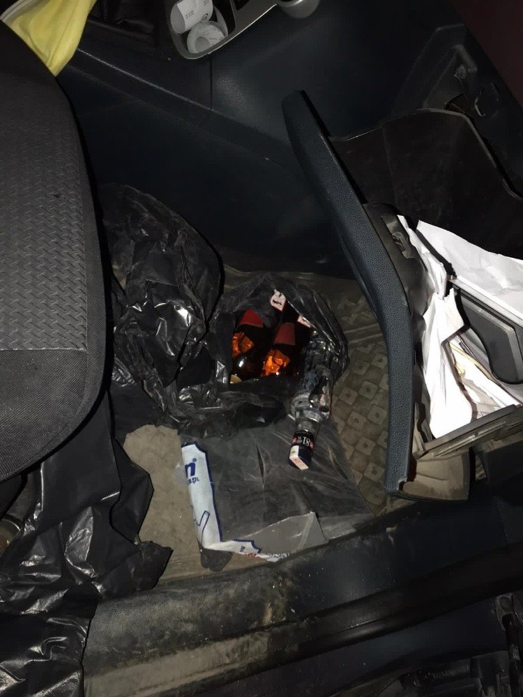 Bu da evlere paket içki servisi! Görüntüler Eskişehir'den