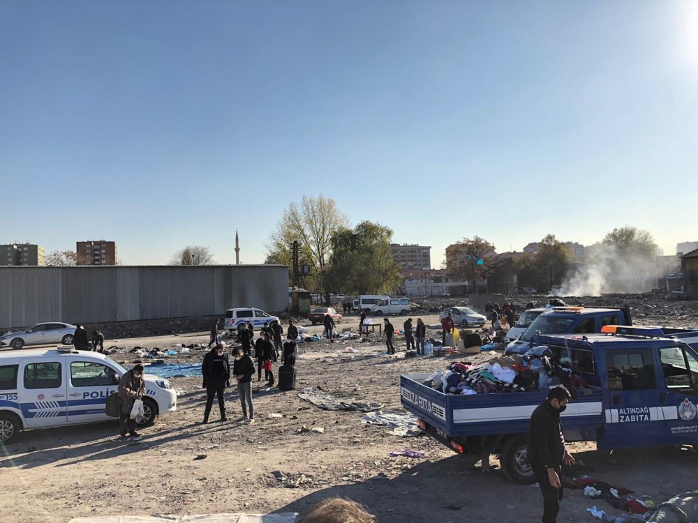 Kaçak bit pazarına polis müdahale etti