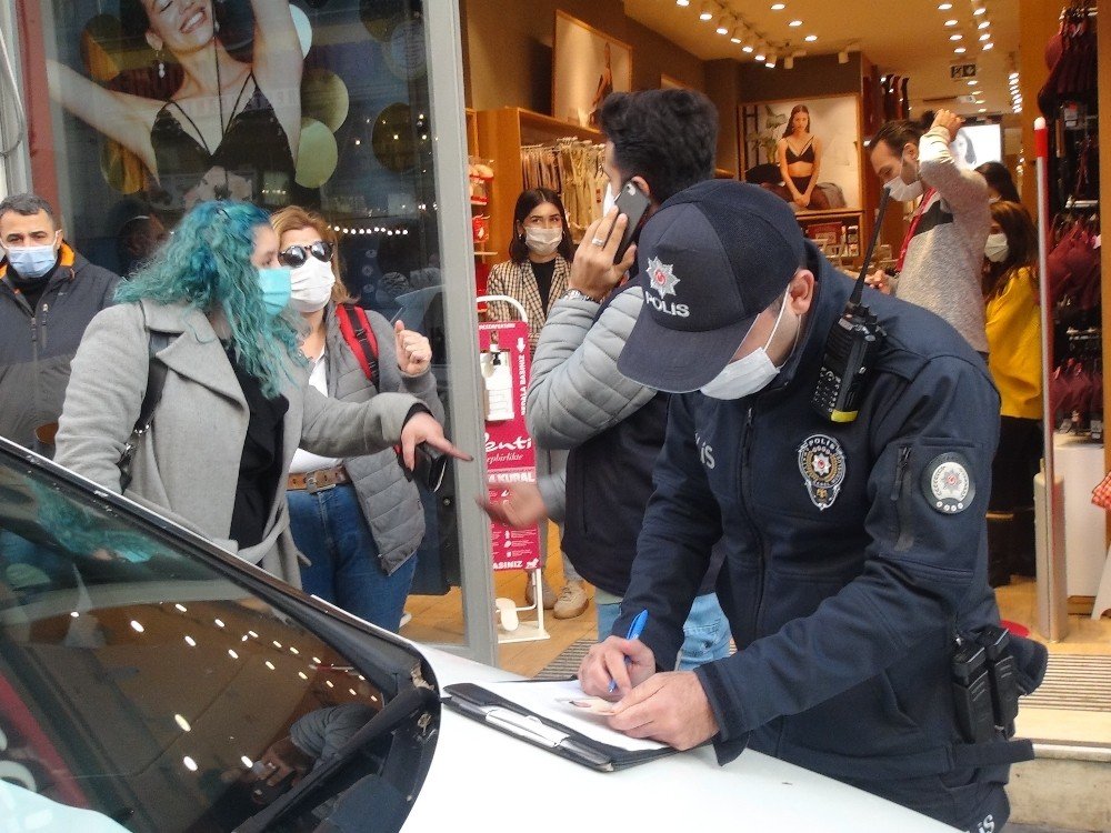 Maske cezasından kaçmak için 'Şov yapıyorsunuz' dedi