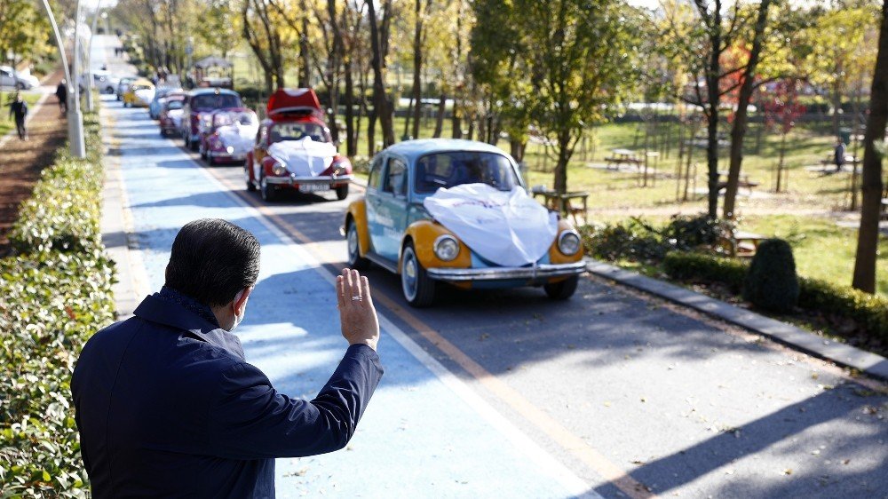 Maskeli vosvoslarla Kovid-19 farkındalığı