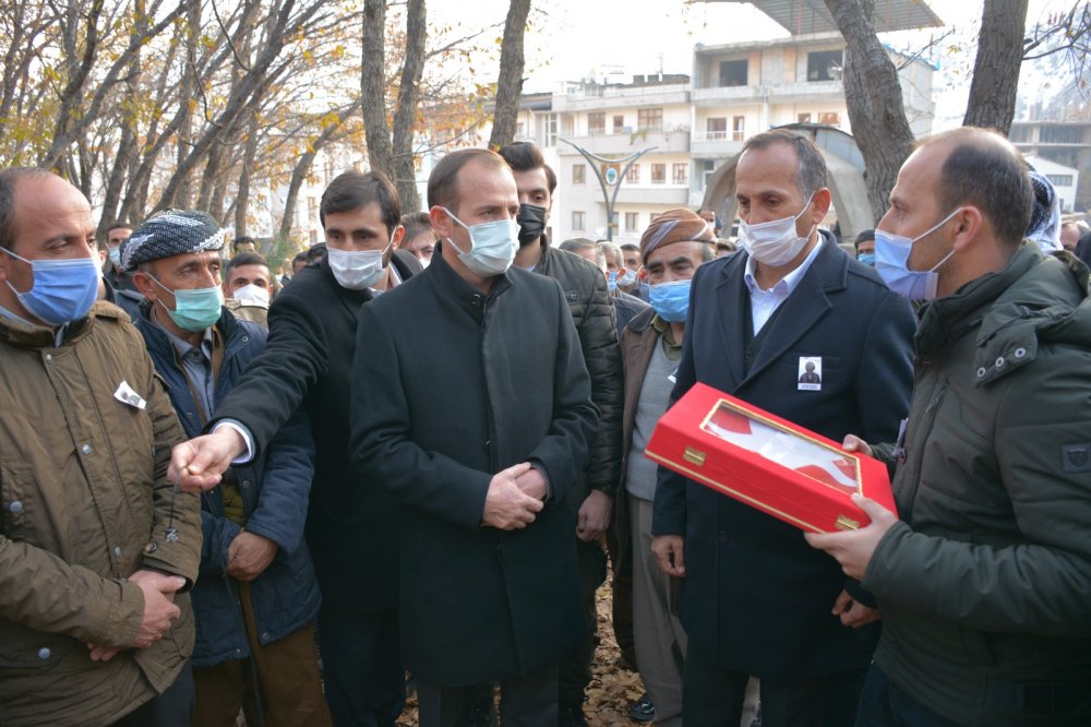 Koronavirüse yenilen Kore gazisi Hakk'a uğurlandı