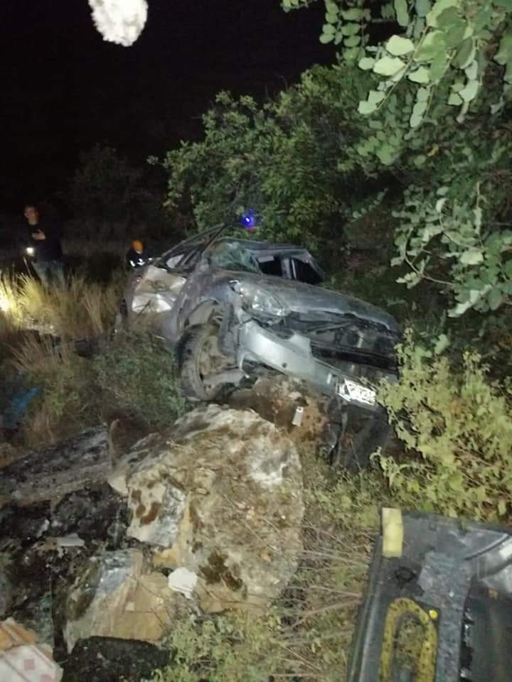Kaygan yoldan uçuruma yuvarlanan otomobil takla attı! 1‘i ağır 5 yaralı