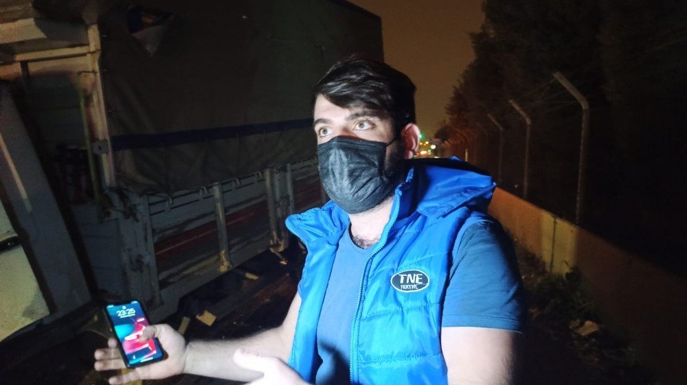 Çaldığı kamyonla şehri ayağa kaldırdı! Polis lastiklerine ateş ederek durdurdu