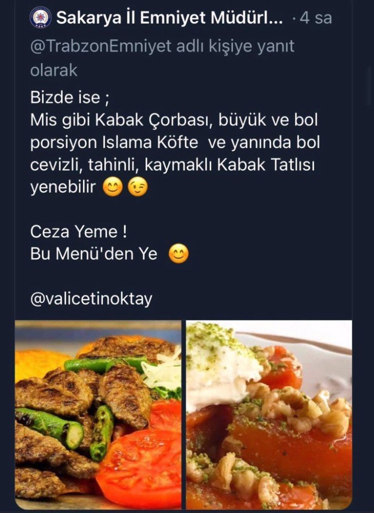 Konya'da koronavirüs tedbirlerine uyarsanız neler olur? Emniyet Müdürlüğü'nden manalı paylaşım