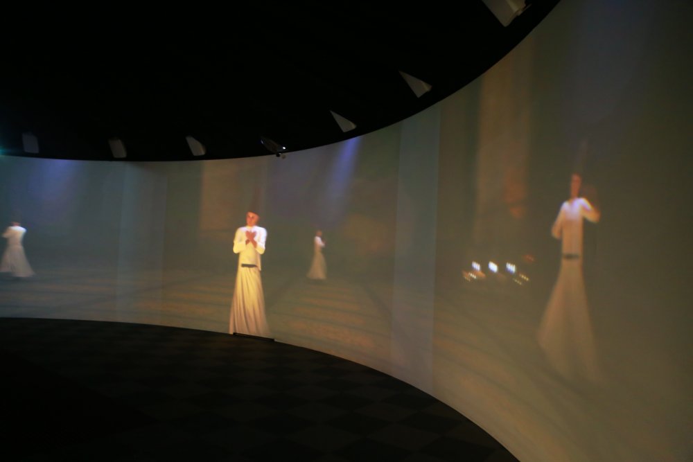 Hazreti Mevlana ve Sema Fotoğraf Sergisi Konya Dijital Gösterim Merkezi'nde