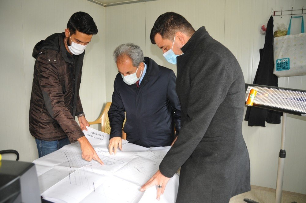 Konya Akşehir’in yeni otogarı hızla yükseliyor