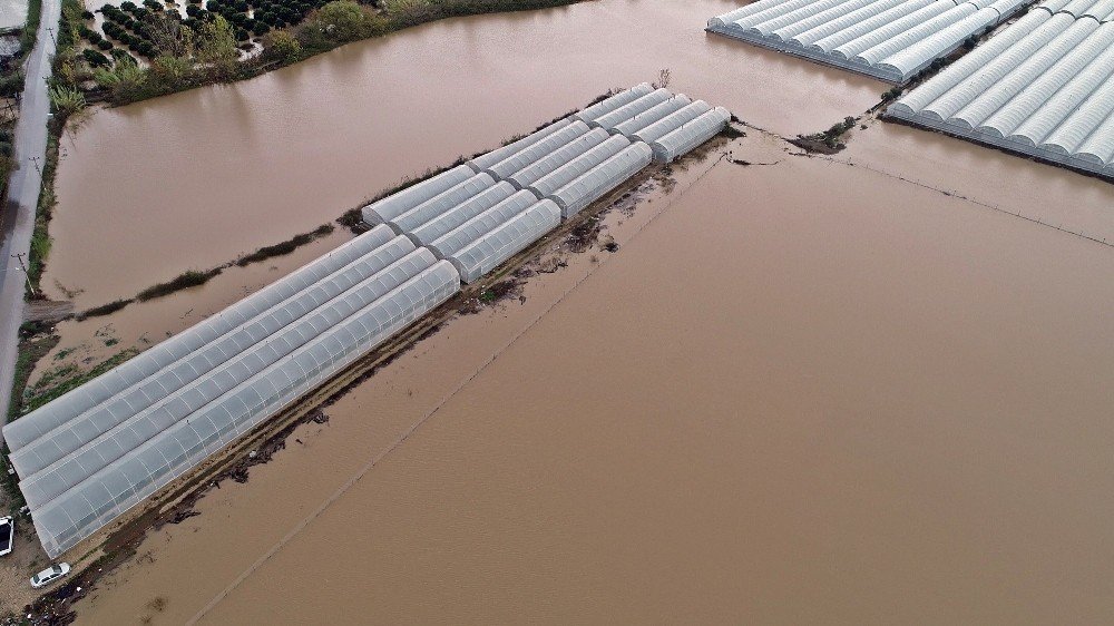 Antalya’da selin bilançosu ağır oldu! 9 bin 530 dekar ekili alan zarar gördü