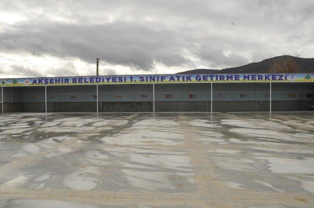 Akşehir'e 1'nci Sınıf Katı Atık Getirme Merkezi kuruluyor